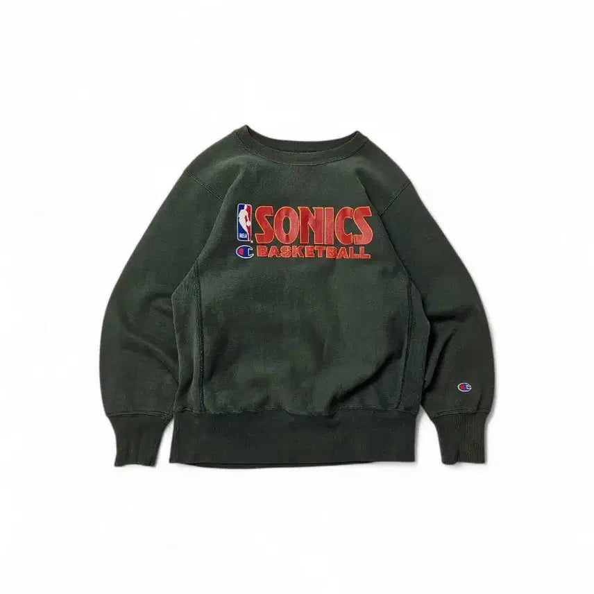 [BUNJANG] 1990s Champion Reverse Weave NBA Seattle SuperSonics Sweatshirt M / 1990&