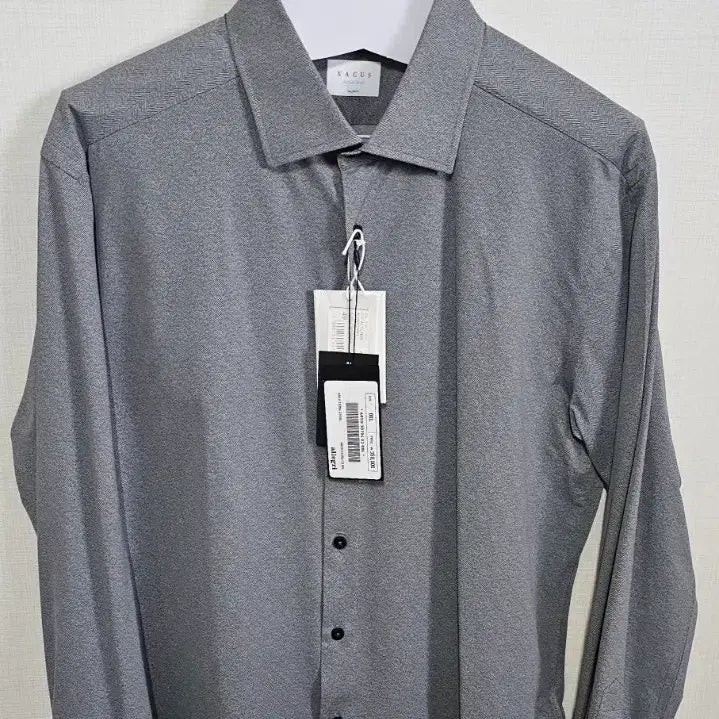 [BUNJANG] 알레그리 XACUS 해링턴 패턴 다크그레이 셔츠 XL / 알레그리 XACUS 해링턴 패턴 다크그레이 셔츠 XL 정가35만