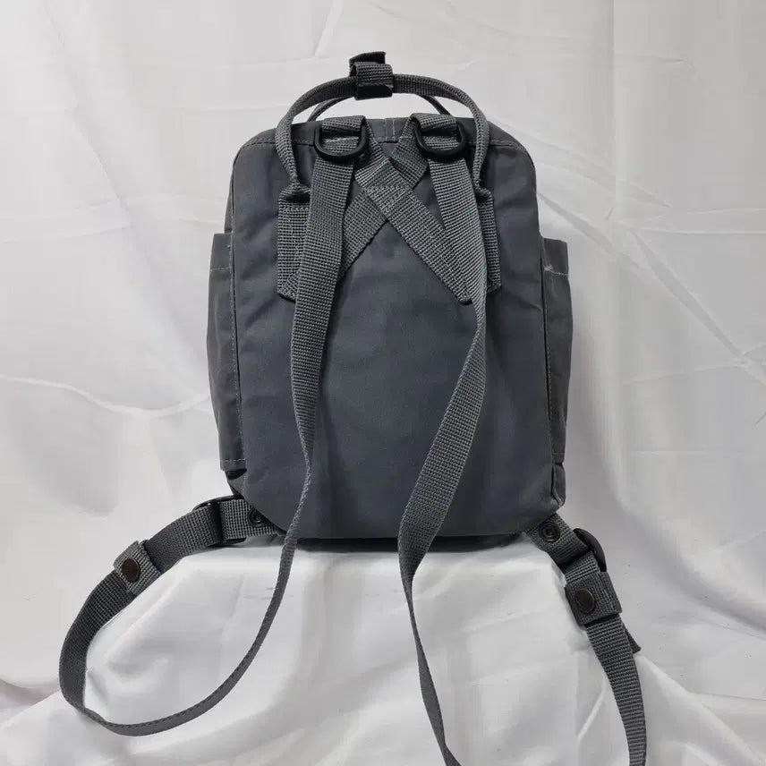 [BUNJANG] Fjallraven Kanken Mini 7L Backpack (Gray) - Vintage / 빈티지하서 피엘라벤 칸켄 미니 7L 그레이 백팩
