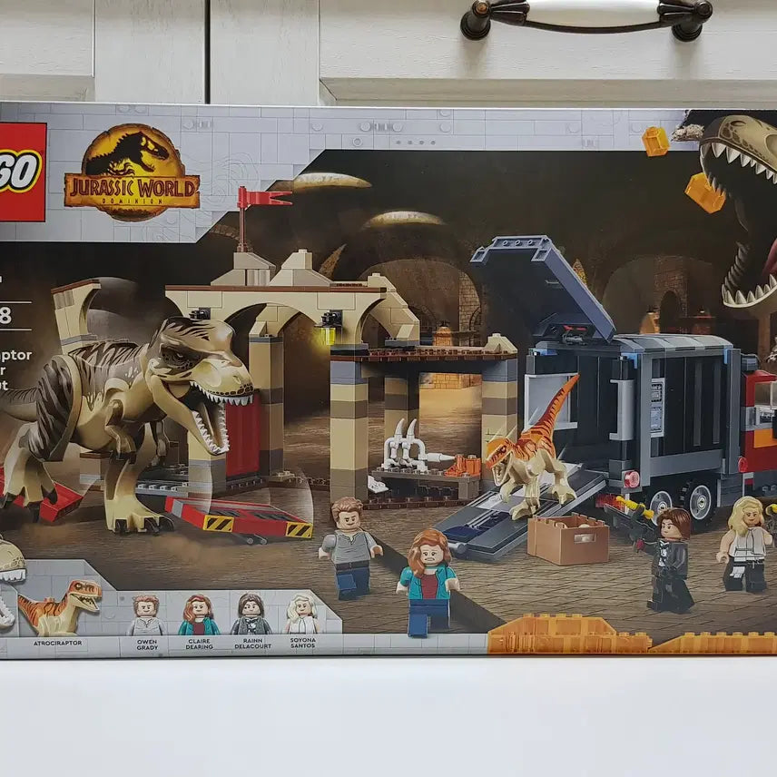 [BUNJANG] LEGO 76948 T-Rex and Atrociraptor Dinosaur Breakout / 레고 76948 티라노사우르스와 아트로시랩터 공룡의 탈출