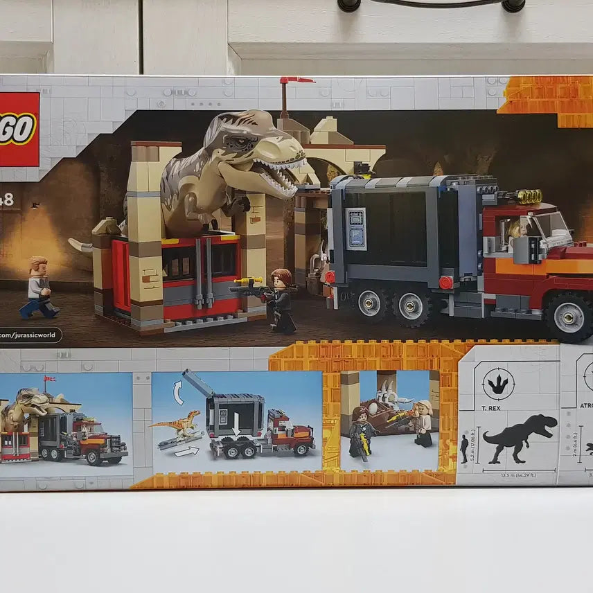 [BUNJANG] LEGO 76948 T-Rex and Atrociraptor Dinosaur Breakout / 레고 76948 티라노사우르스와 아트로시랩터 공룡의 탈출