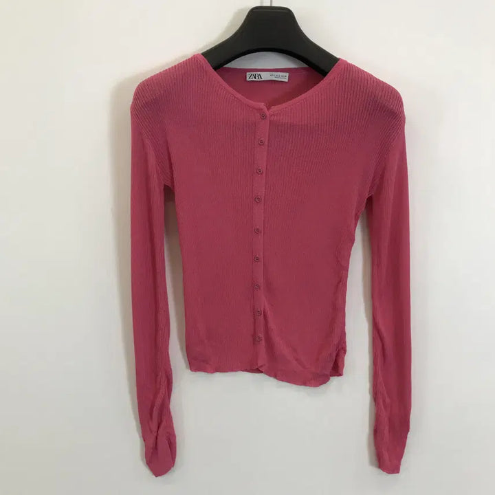 [BUNJANG] Zara Pink Knit Cardigan Women&