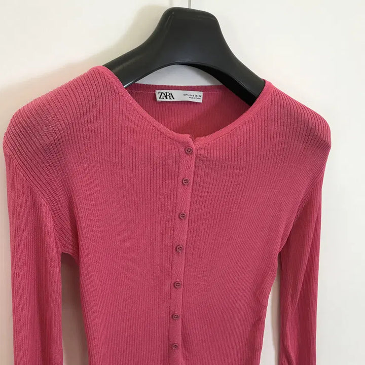 [BUNJANG] Zara Pink Knit Cardigan Women&