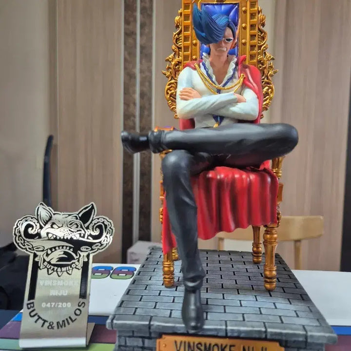 [BUNJANG] One Piece Vinsmoke Niji Resin Figure / 원피스 빈스모크 니디 레진 피규어