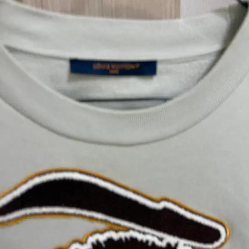 [BUNJANG] Louis Vuitton Character Embroidered Sweatshirt T-shirt Men&