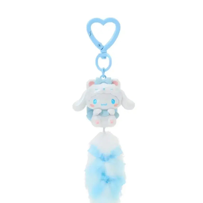 [BUNJANG] Sanrio Milky Conneco Cinnamoroll Keychain / 산리오 밀키코네코 시나모롤 키링