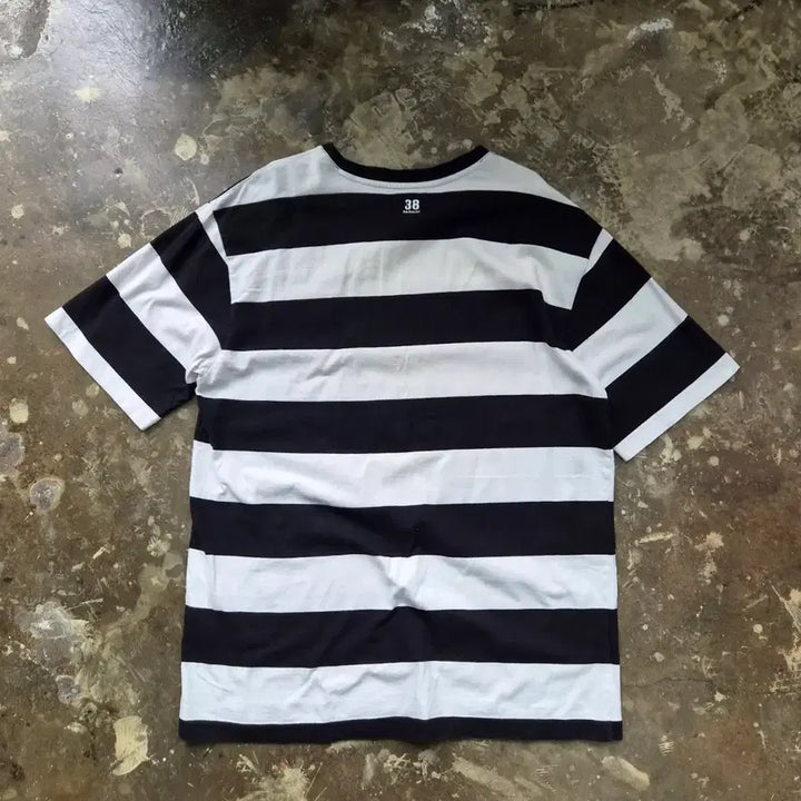 [SOLD OUT] L) 캉골 스트라이프 반팔티 반팔 티셔츠