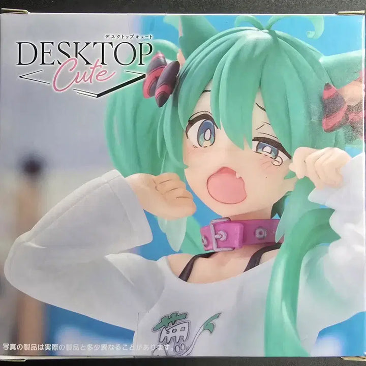 [BUNJANG] Hatsune Miku Cute Nekomimi Shirt Desktop Figure / 하츠네 미쿠 큐트 네코미미 셔츠 데스크탑 피규어 판매합니다