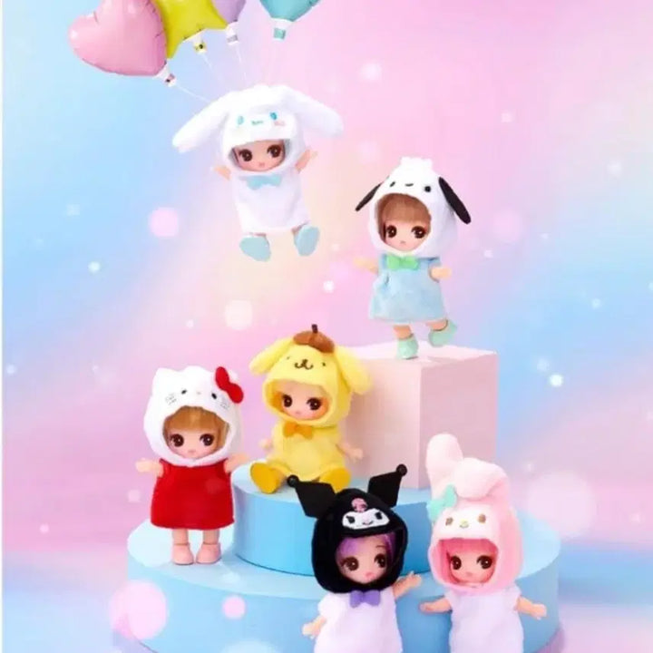 [BUNJANG] Licca-chan Sanrio Collaboration Kuromi Pochacco Cinnamoroll Petite Doll / 리카짱 산리오 콜라보  쁘띠 리카 산리오 쿠로미 포차코 시나모롤