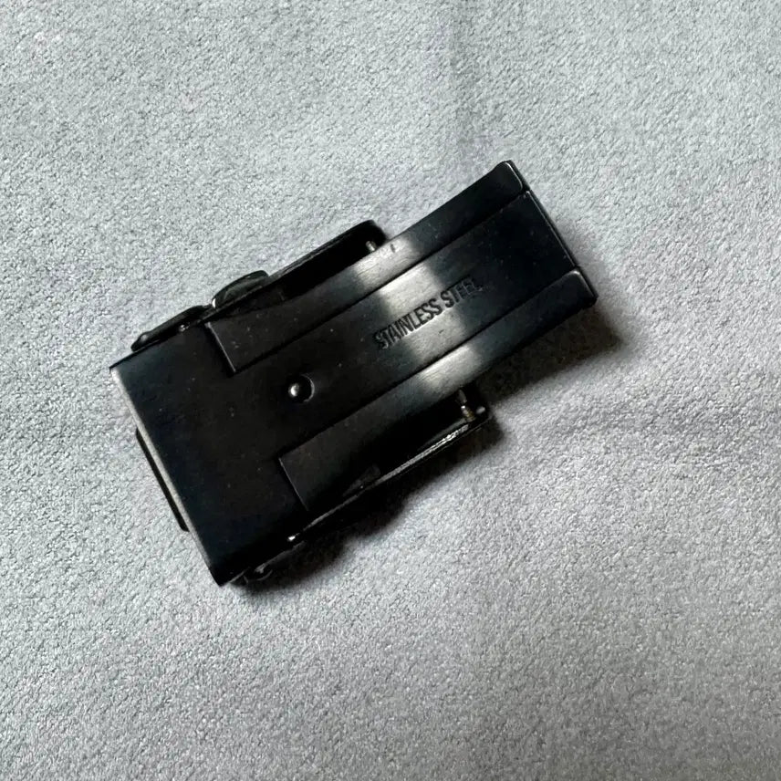 [BUNJANG] Strapcode PVD Black Diver Buckle 20mm / 스트랩코드 PVD 블랙 다이버버클 20mm
