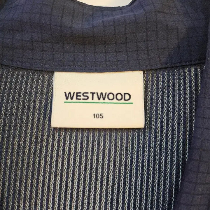 [BUNJANG] Westwood Navy Zip-Up Shirt Jacket / <만원빈티지>웨스트우드 네이비 집업 셔츠형 자켓