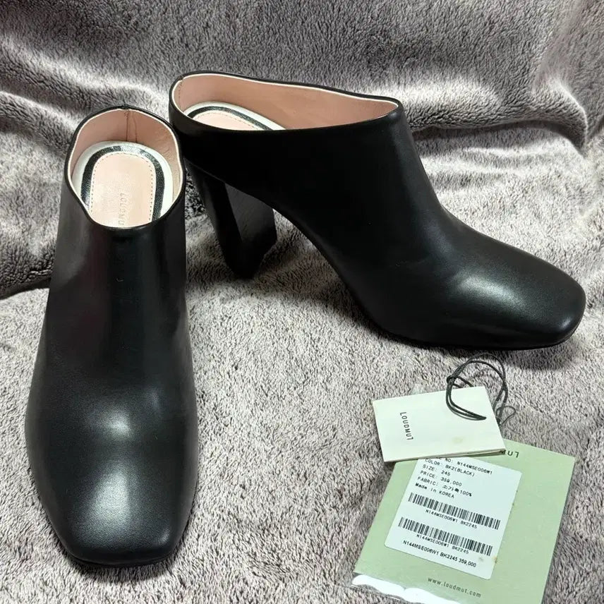 [BUNJANG] LOUDMUT Cowhide High Heels 9cm / 소가죽 하이힐 9cm-미사용