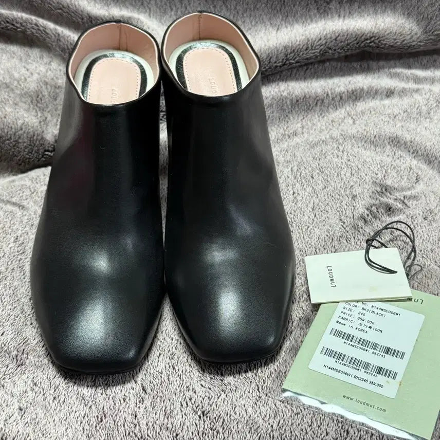 [BUNJANG] LOUDMUT Cowhide High Heels 9cm / 소가죽 하이힐 9cm-미사용