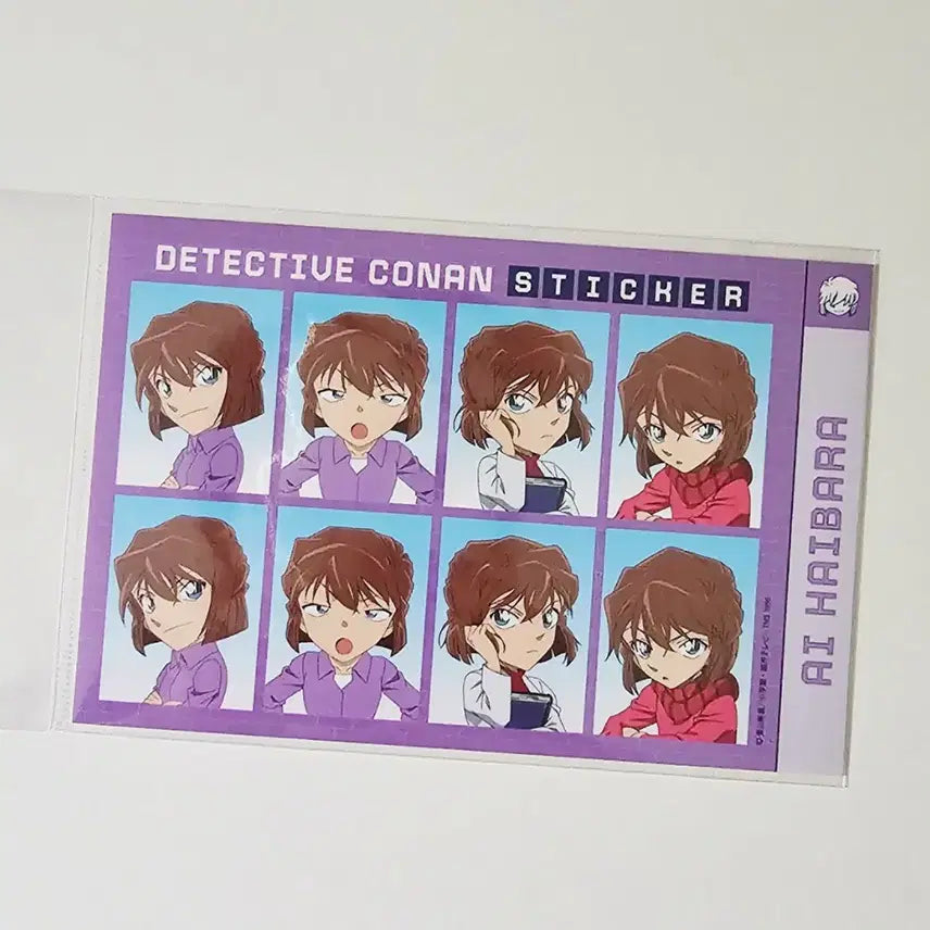 [BUNJANG] Conan Haibara Ai Photo ID Sticker / (도쿄구매/새상품) 코난 일본 팝업 굿즈 - 하이바라 아이 증명사진