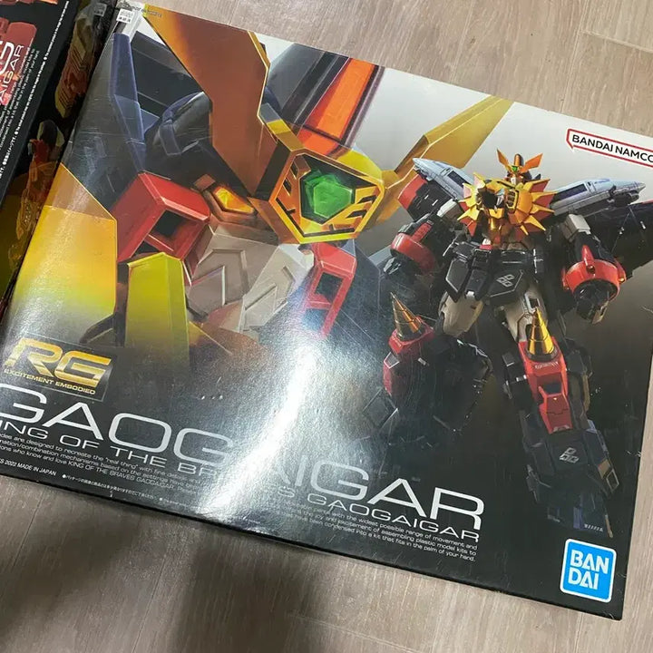 [SOLD OUT] (가격인하)반다이 프라 RG 가오가이가 + RG 골디마그 일괄로 팝니다.