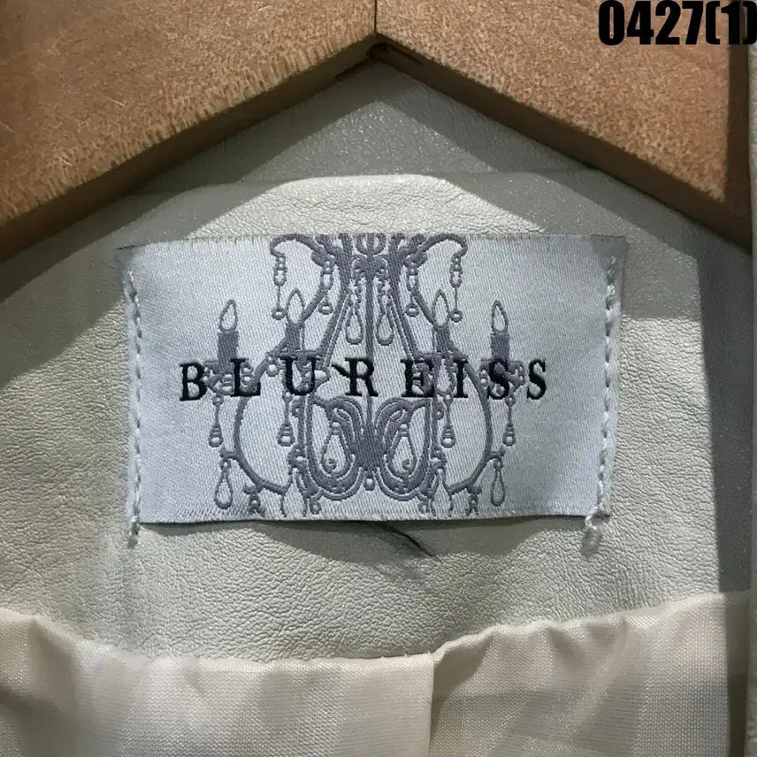 [BUNJANG] BLUR EISS 아이보리 라이더 자켓 F / BLUR EISS 아이보리 라이더 자켓 F