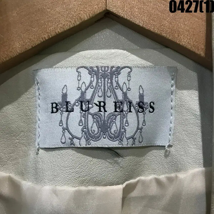 [BUNJANG] BLUR EISS 아이보리 라이더 자켓 F / BLUR EISS 아이보리 라이더 자켓 F