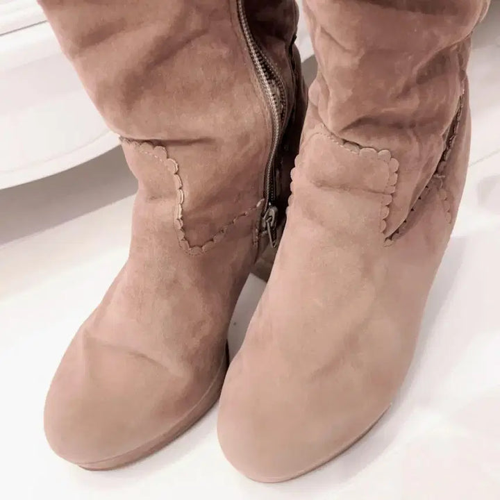 [SOLD OUT] 고전 대대장 리즈리사 폼폼이 롱부츠 짜잔씨 큐롯 아가일니트