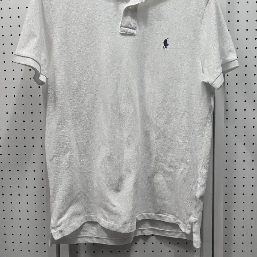 [SOLD OUT] (1470)폴로 랄프로렌 화이트 반팔 폴로셔츠m