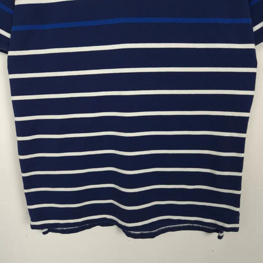 [SOLD OUT] [100-105] 폴로 랄프로렌 네이비 스트라이프 반팔 피케셔츠