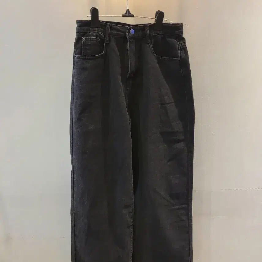 [SOLD OUT] 여성)흑청 와이드 데님 팬츠(새상품 27)