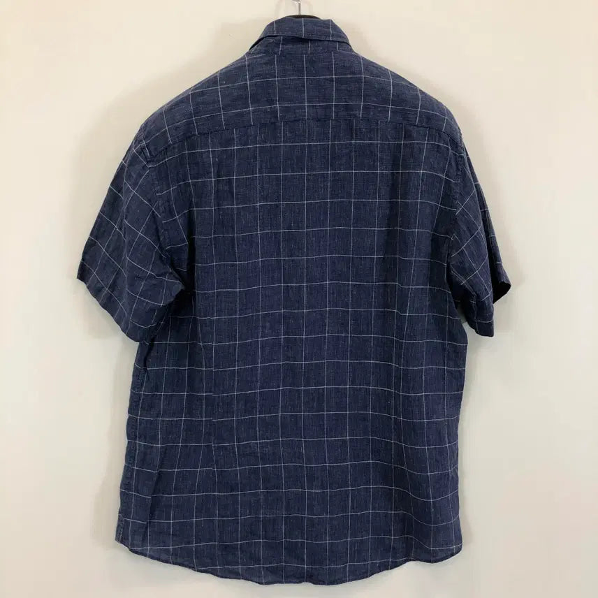 [SOLD OUT] S.T듀퐁 자수로고 린넨 반팔셔츠 105