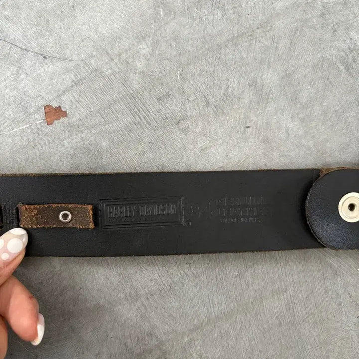 [SOLD OUT] Harley-Davidson 할리 데이비슨 스터드 레더 벨트