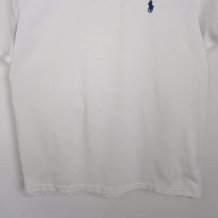 [SOLD OUT] [100] 폴로 랄프로렌 화이트 반팔 피케셔츠