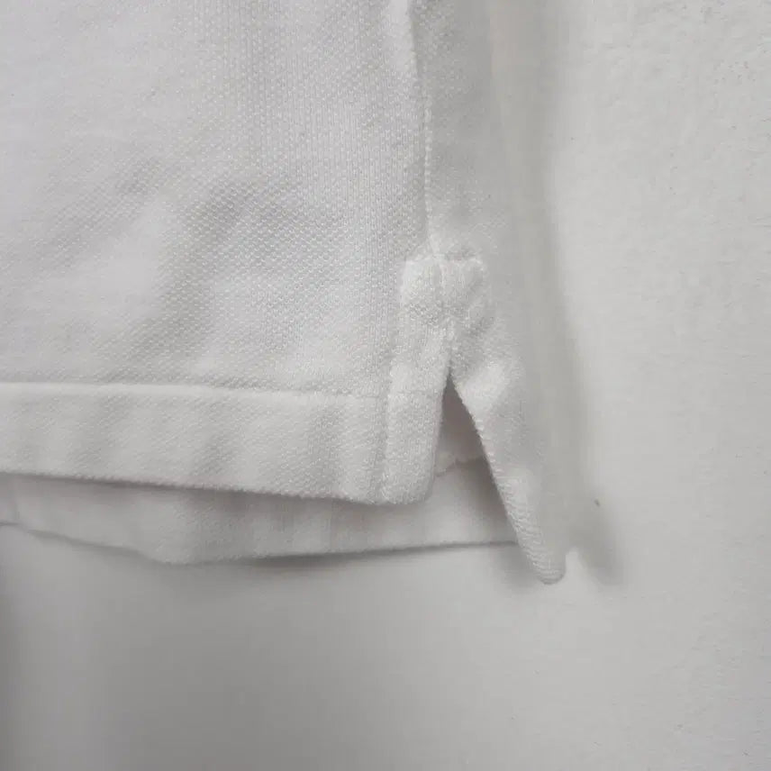 [SOLD OUT] [100] 폴로 랄프로렌 화이트 반팔 피케셔츠