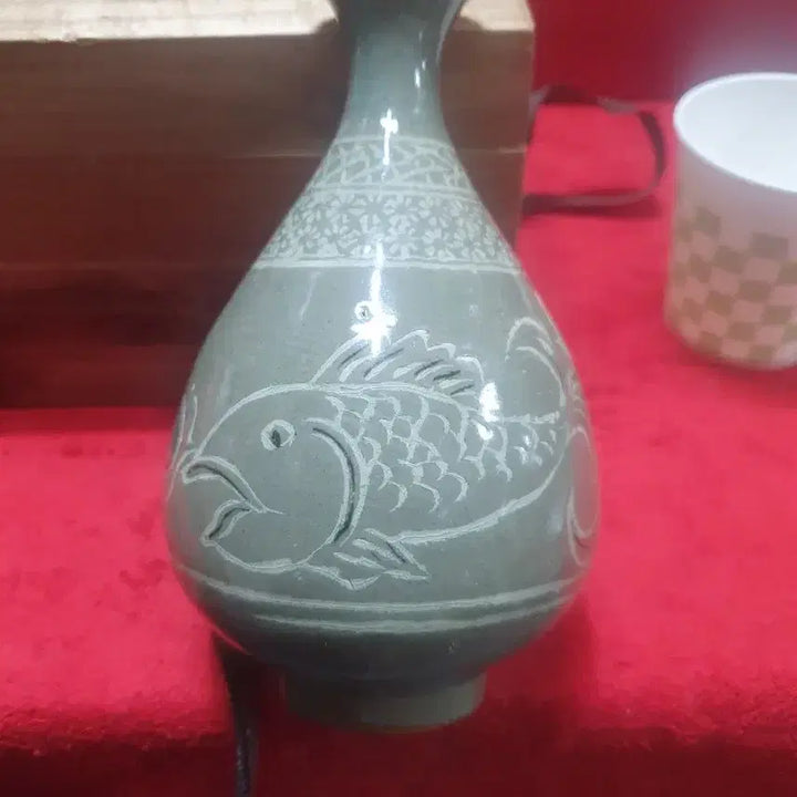 [SOLD OUT] 녹청자어문 도자.