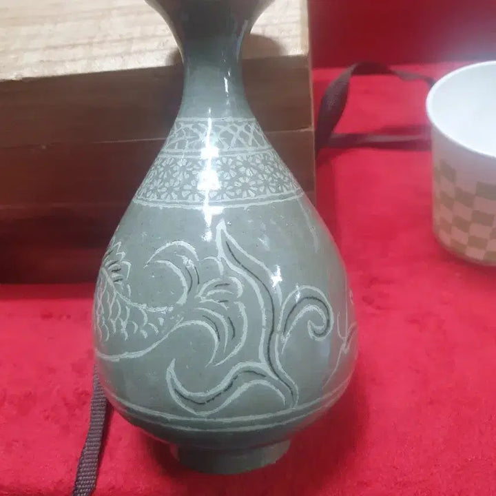 [SOLD OUT] 녹청자어문 도자.