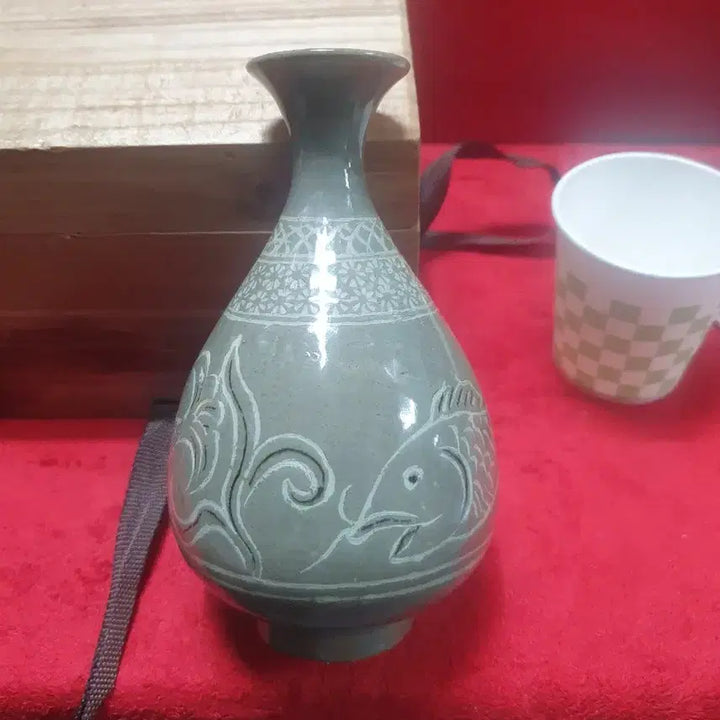 [SOLD OUT] 녹청자어문 도자.
