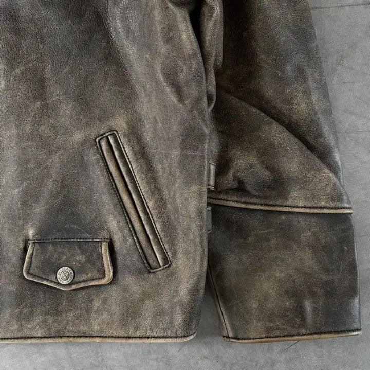 [SOLD OUT] Ameco 아메코 레더 자켓