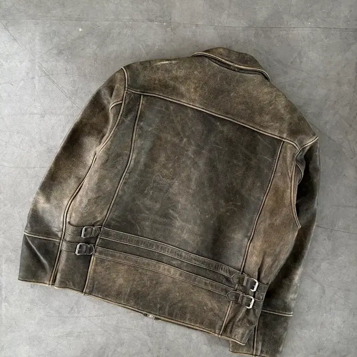 [SOLD OUT] Ameco 아메코 레더 자켓