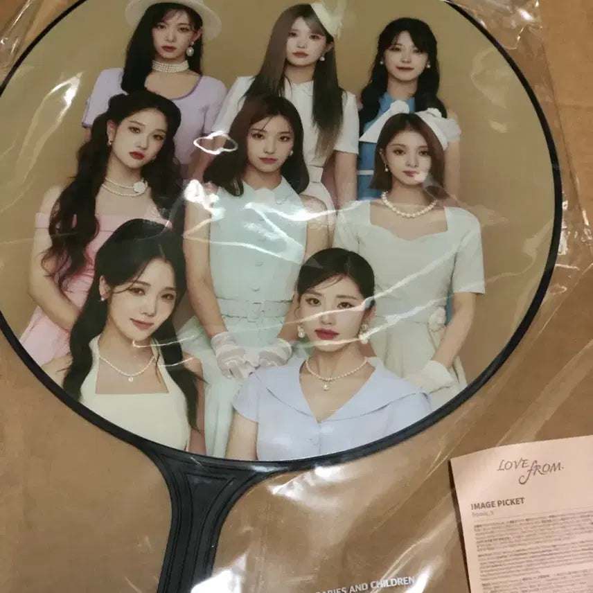 [BUNJANG] fromis_9 Group Image Picket Fan / 프로미스나인 단체 이미지피켓 부채 판매
