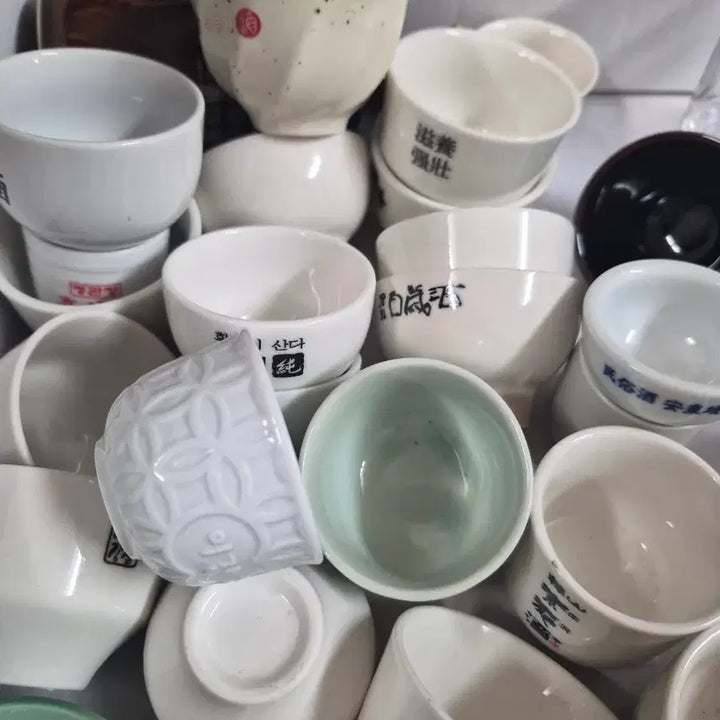 [SOLD OUT] 빈티지 도자기 소주잔 술잔 레트로컵