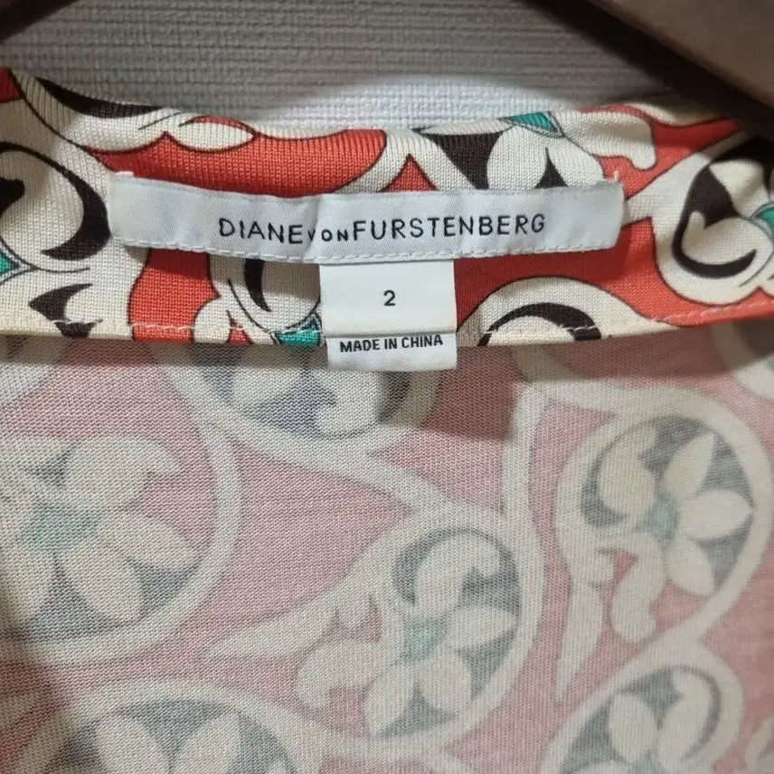 [BUNJANG] DIANE VON FURSTENBERG 실크 랩 원피스 2 / DIANE VON FURSTENBERG 실크 랩 원피스 2