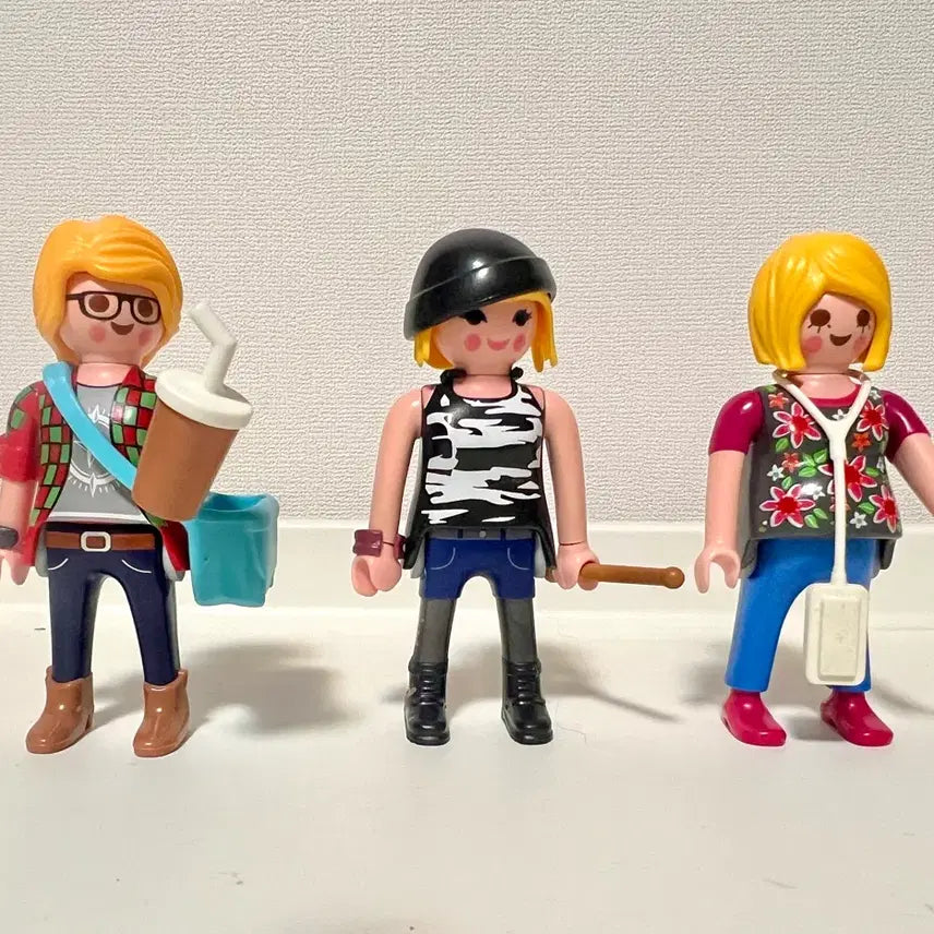[BUNJANG] Playmobil 여성 피규어 3종 일괄 / Playmobil 여성 피규어 3종 일괄