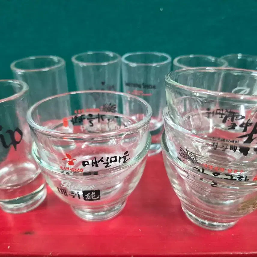 [SOLD OUT] 소주잔 빈티지술잔 레트로 인테리어소품용
