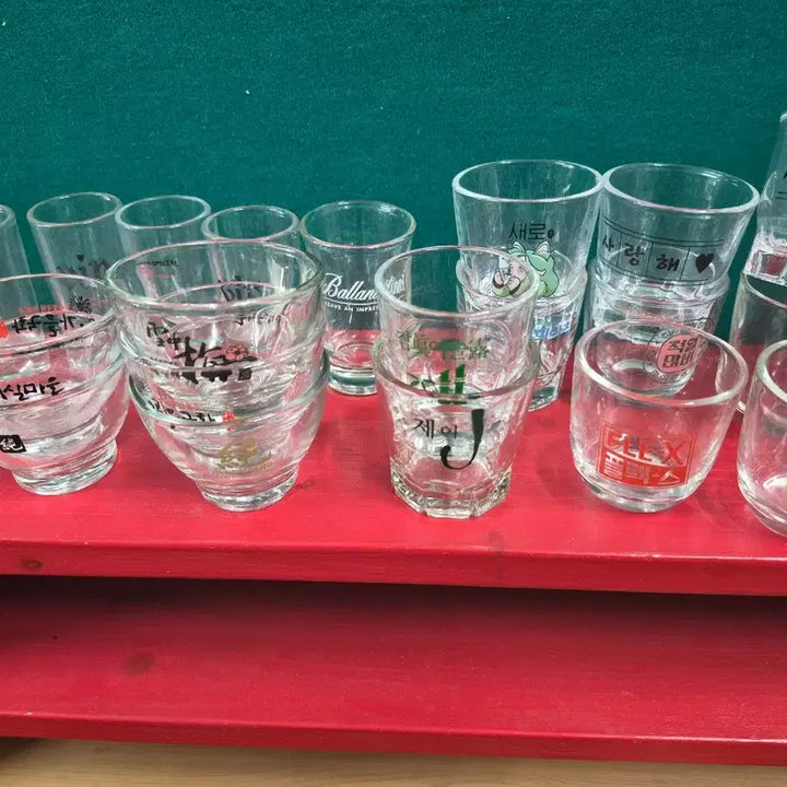 [SOLD OUT] 소주잔 빈티지술잔 레트로 인테리어소품용