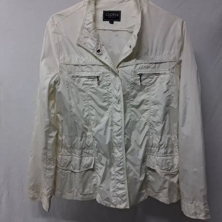 [SOLD OUT] CLOVIS 베이직 여성 아이보리 바람막이66