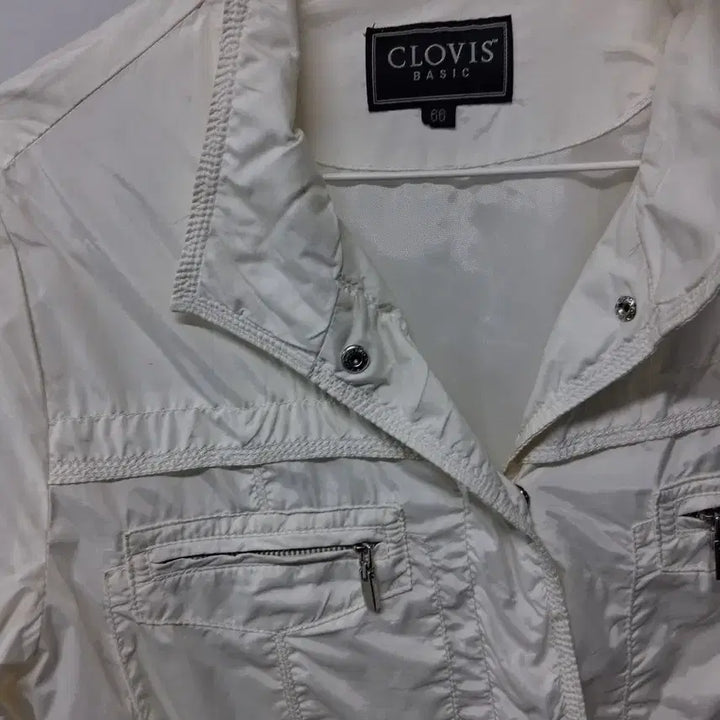 [SOLD OUT] CLOVIS 베이직 여성 아이보리 바람막이66