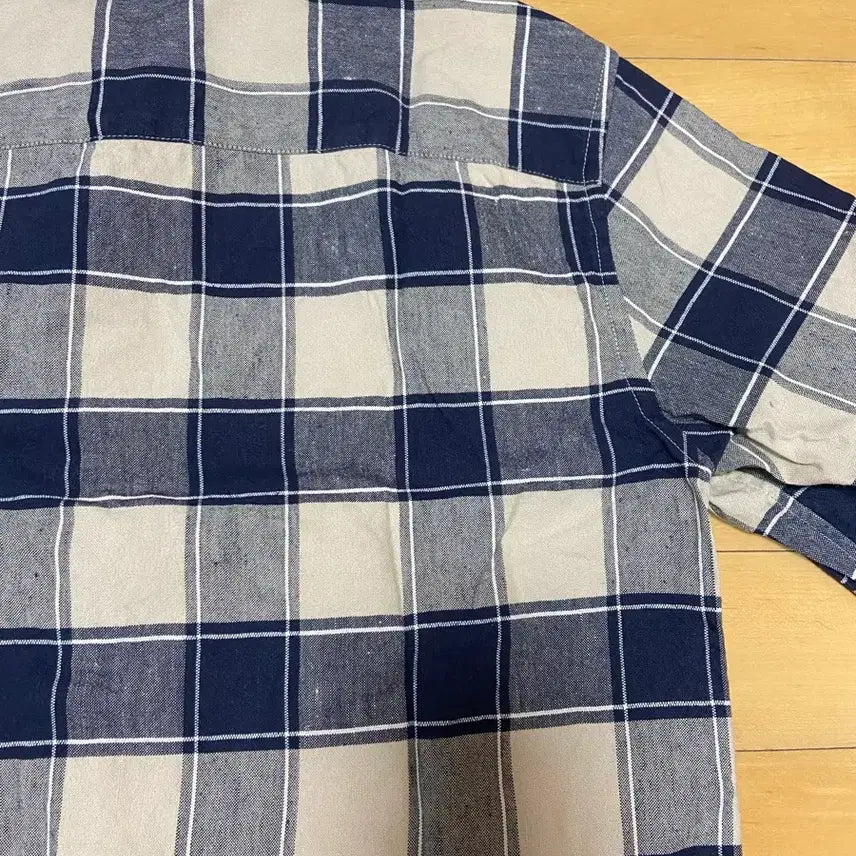 [BUNJANG] A.P.C. 리넨 체크무늬 셔츠 XS / A.P.C. 리넨 체크무늬 셔츠 XS