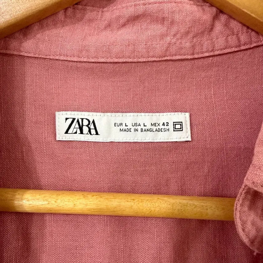 [BUNJANG] ZARA 린넨 셔츠 / ZARA 린넨 셔츠