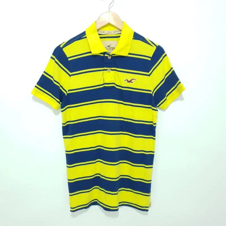[BUNJANG] 홀리스터 단가라 반팔 카라 티 M / 홀리스터 단가라 반팔 카라 티 M