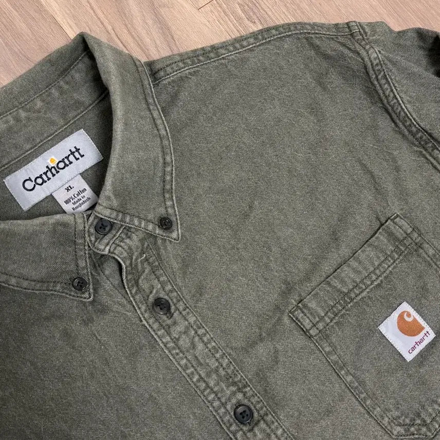 [SOLD OUT] 칼하트 셔츠 XL 올리브카키