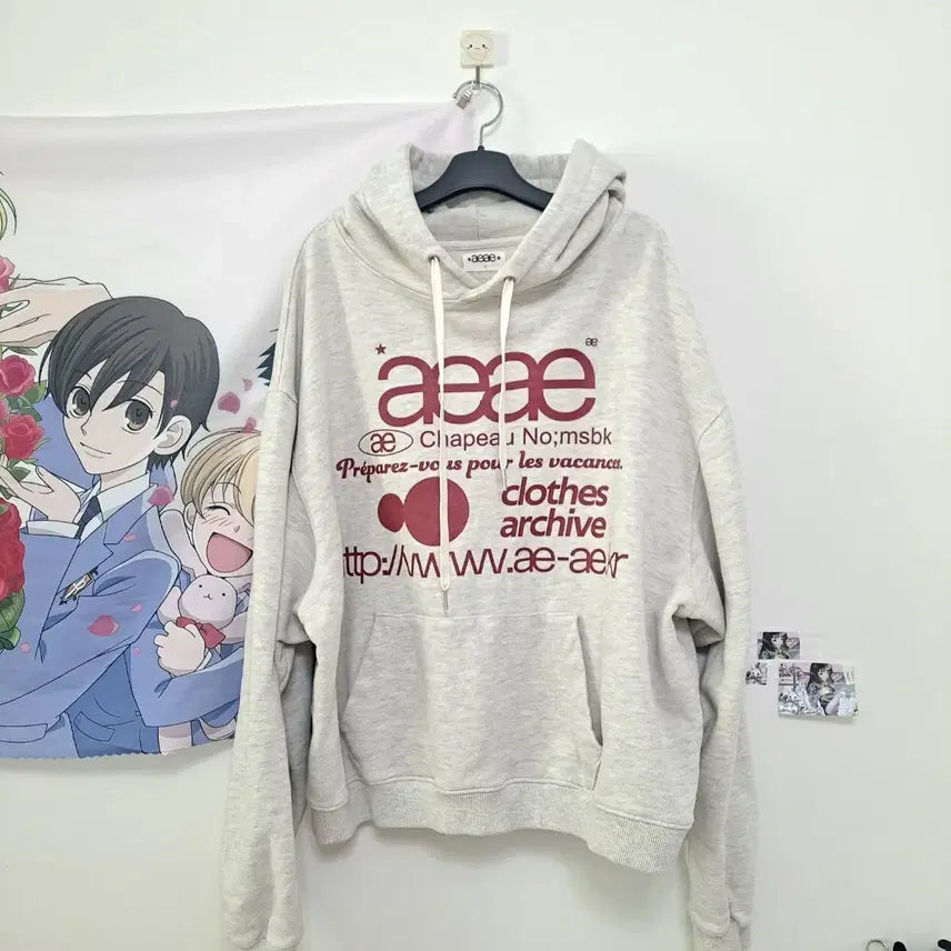 [SOLD OUT] 빈티지 aeae 후드티