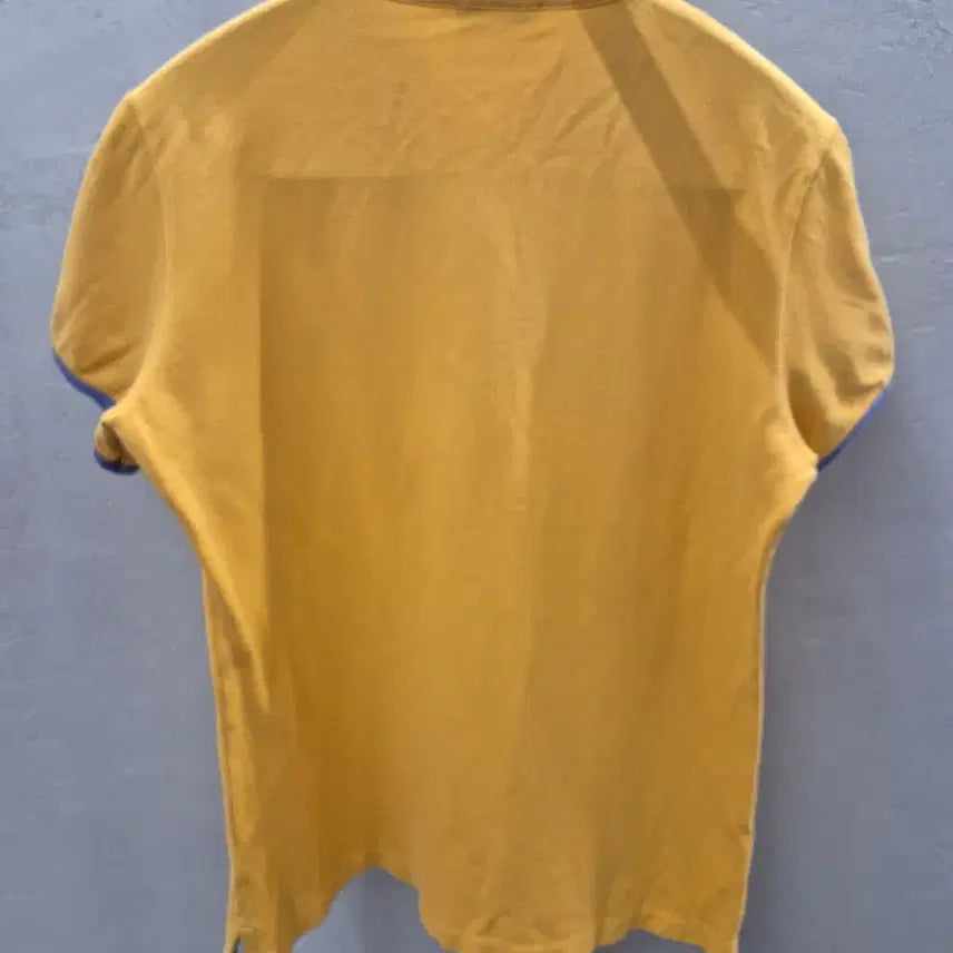 [BUNJANG] 에트로 옐로우 카라 반팔 티셔츠 46 / 에트로 옐로우 카라 반팔 티셔츠 46