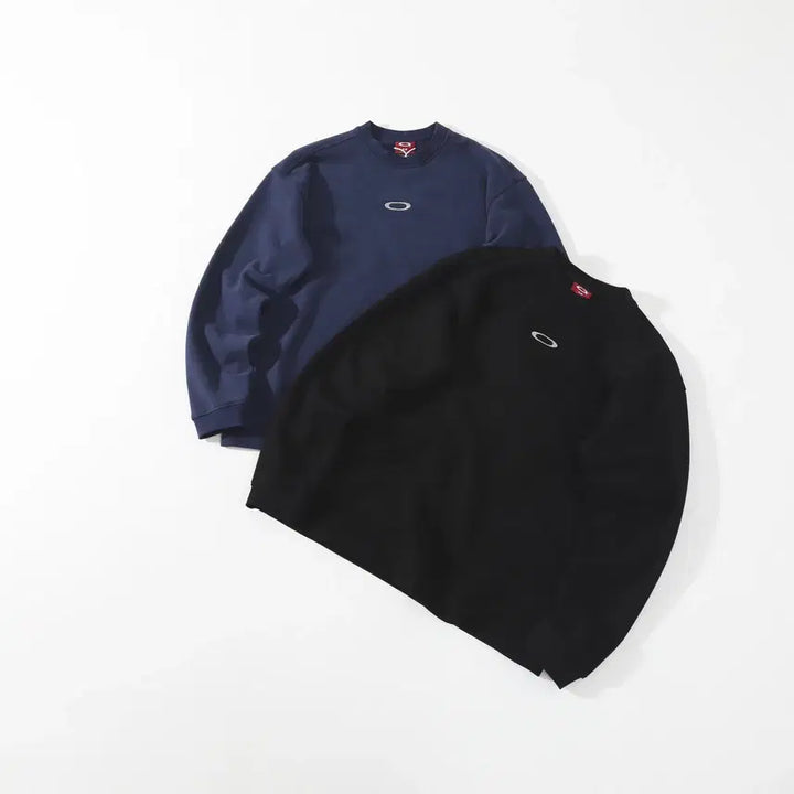 [BUNJANG] Oakley Japan Small Embroidered Logo Sweatshirt / 오클리 재팬 스몰 자수 로고 오리지널 맨투맨 S~XL 아울렛 새상품