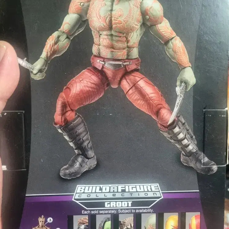 [BUNJANG] Marvel Legends Drax Full Package Action Figure / 마블레전드 가오갤 드렉스 풀팩키지
